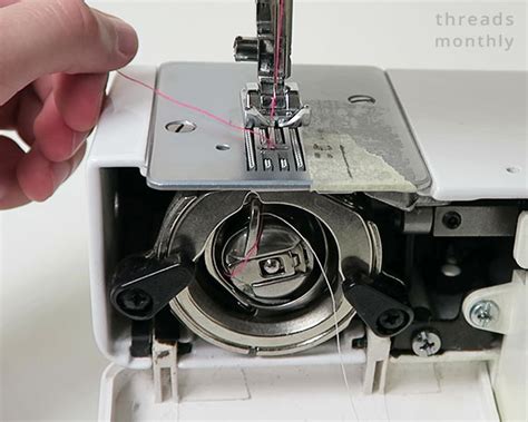 Sewing Machine Bobbin Threading Diagrams