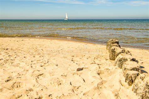 Groins Beach, UK stock photo. Image of columns, britain - 2443846