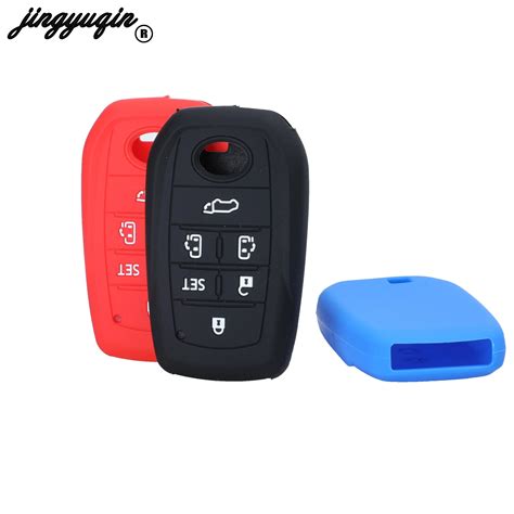 Jingyuqin Silicone Car Key Case For Toyota Vellfire Alphard 30 Series