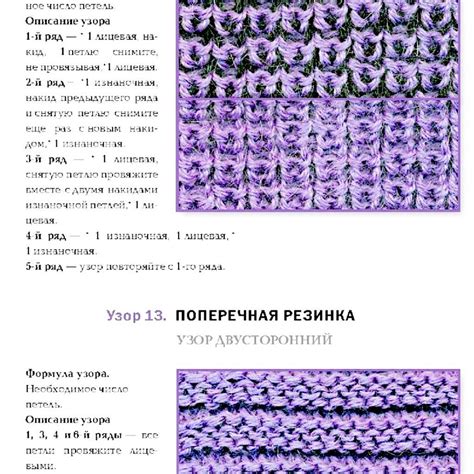 Вязание спицами: английская резинка, шарф (схемы)