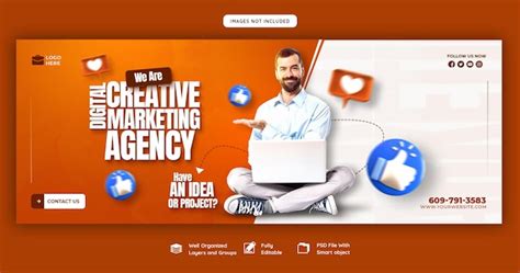 Free Psd Digital Marketing Agency And Corporate Facebook Cover Template