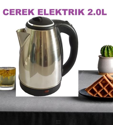 Stainless Steel Electric Automatic Cut Off Jug Kettle L Small Capacity