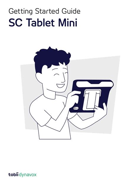 Tobii Dynavox Sc Tablet Mini User Guide