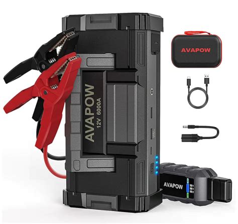 Avapow Launches The Upgraded A A Car Battery Jump Starter