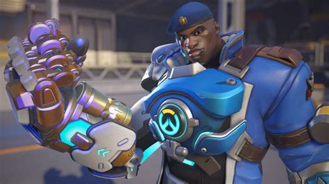 New Strike Commander Doomfist Skin Showcase Overwatch Youtube