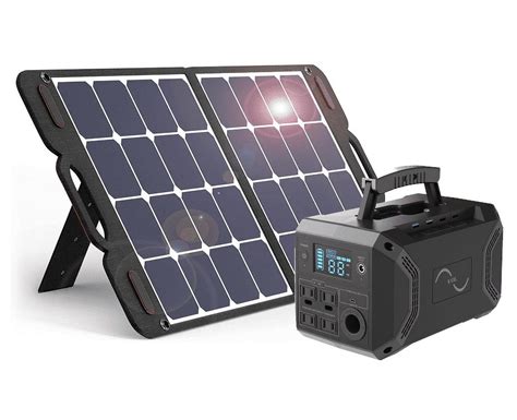 VDL Portable Power Station 299Wh Capacity With 1x100W Solar Panel 300W