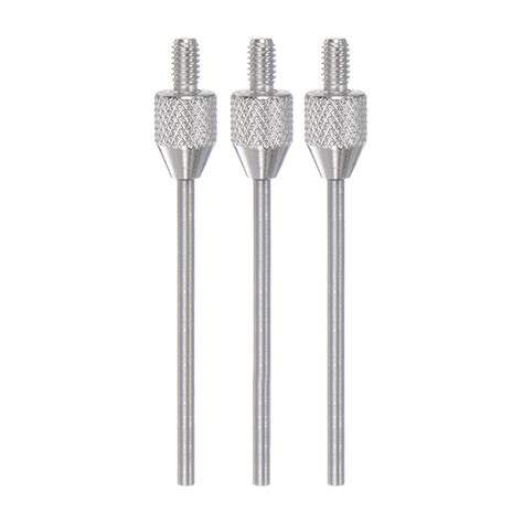 Uxcell 3pcs Needle Point Contact Points 40mm Length 1 5mm Dia M2 5