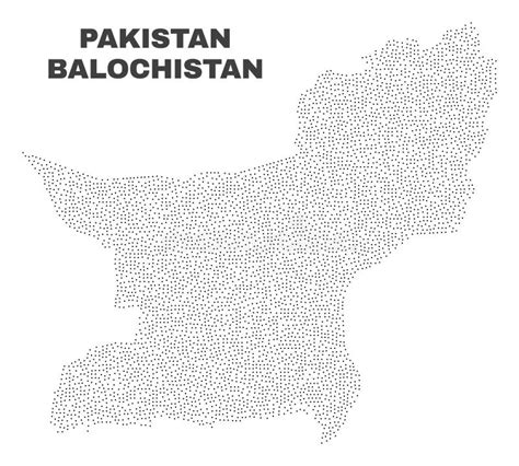 Balochistan Map Stock Illustrations Balochistan Map Stock