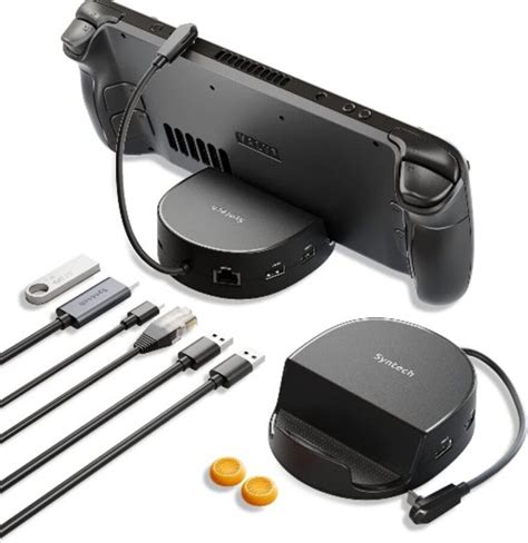 Syntech Launches 6 In 1 USB C Docking Station For Steam Deck ETeknix