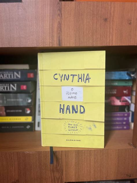 O Ltimo Adeus Cynthia Hand Edi O Capa Dura Darkside Livro