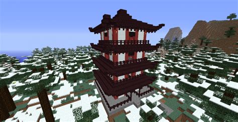 Chinas Sacred Tower Minecraft Map