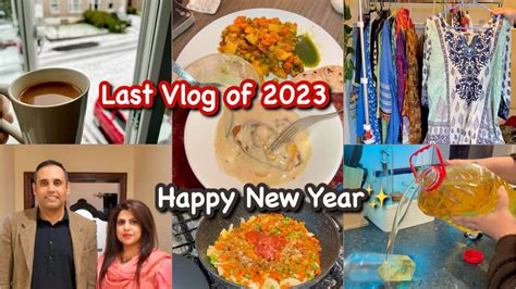 Last Vlog Of 2023 Happy New Year 💞 Last Snow Fall Of 2023 Best Part