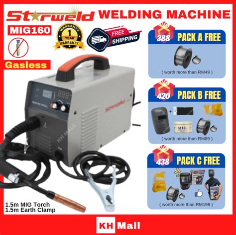 Starweld MIG160 Skill Professional Welding Machine Iron Mac Mig