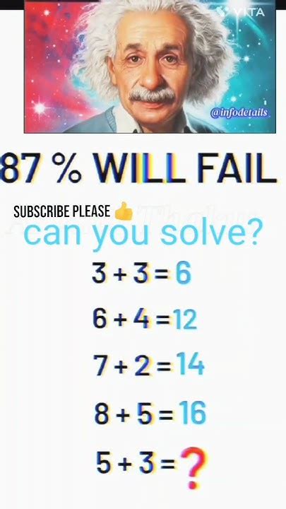 Can You Solve This Quiz Number 440viral Maths Quiz Mathexam Motivation Youtube