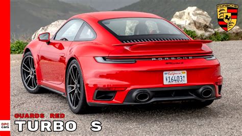 Porsche Turbo S Guards Red Youtube