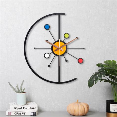 Mid Century Modern Wall Clock