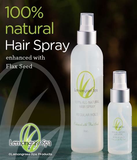 Hair Spray Lemongrass Spa Products Sglemongrass All Natural Skin Care Cruelty Free