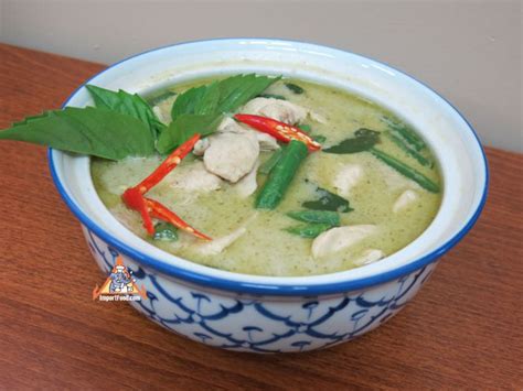 Recipe Thai Green Curry Chicken Gaeng Khiao Wan Gai