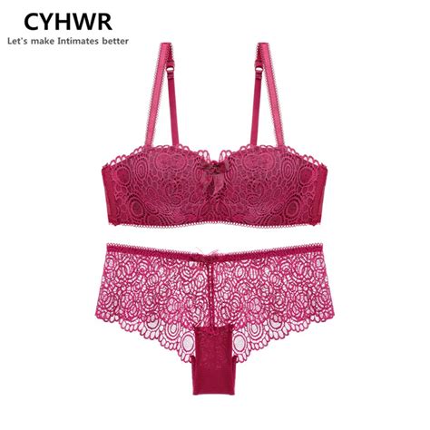 Buy Cyhwr New Lace Fashion Sexy Push Up Wireless Cup