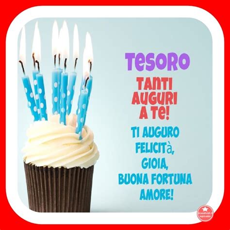 Buon Compleanno Tesoro Bellissime Immagini Nuove Licondividi It