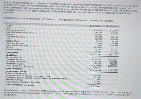 Solved Pintime Industries Incorporated Entered Into A Chegg