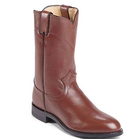 Justin Men S Classic Western Ropers Tan Elliottsboots