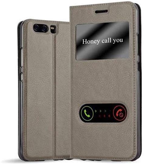 Cadorabo Etui Do Huawei P10 W Brązowy Kamień Pokrowiec Etui na