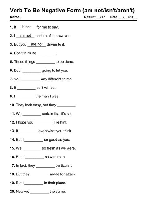 English Grammar Pdf Worksheets With Answers Grammarism