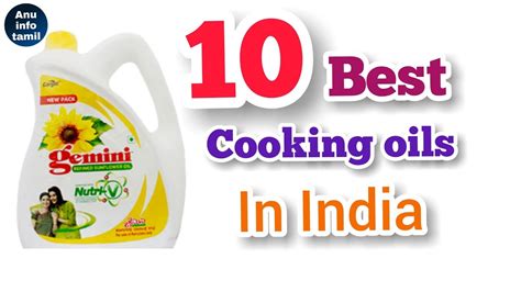 10 Best Cooking Oil Brand In India Youtube