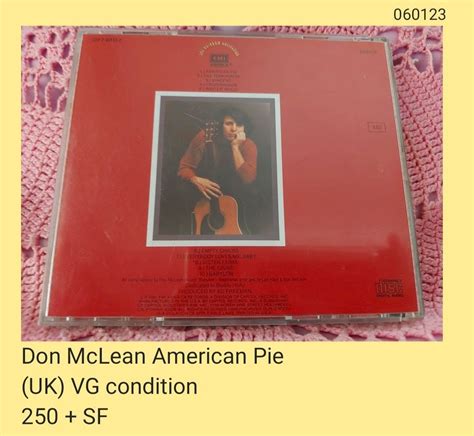 Don Mclean American Pie Cd Unsealed On Carousell