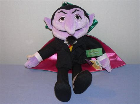 Sesame Street Count Von Count the full body puppet Gund 14" with tags ...