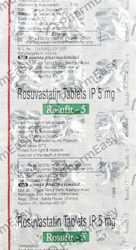 Rosufit Mg Tablet Uses Side Effects Price Dosage Pharmeasy