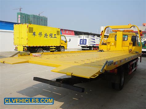 Ton Flatbed Isuzu Hp Wrecker Tow Truck