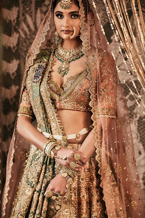 Peach Pink Silk Lehenga With Blouse And Dupatta Rimple Harpreet