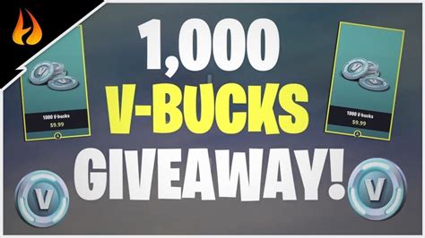 1000 Vbuck Giveaway Fortnite Creative Highlights Youtube