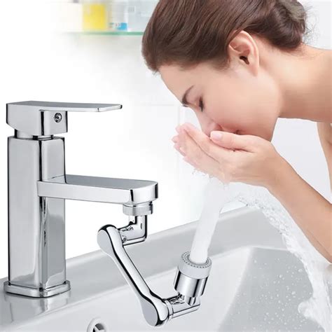 1080 Degree Swivel Foldable Kitchen Sink Faucet Aerator Universal