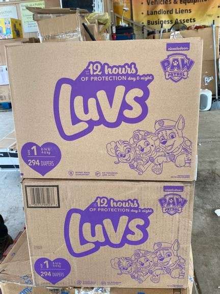 Luvs Diapers For Babies - Sierra Auction Management Inc