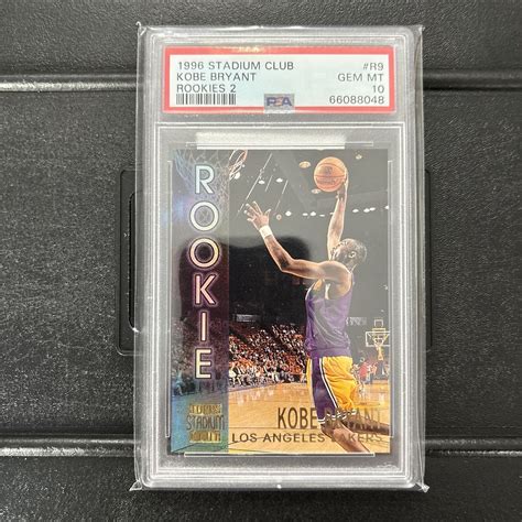 Kobe Bryant Stadium Club R Rookies Psa Price Guide Sports