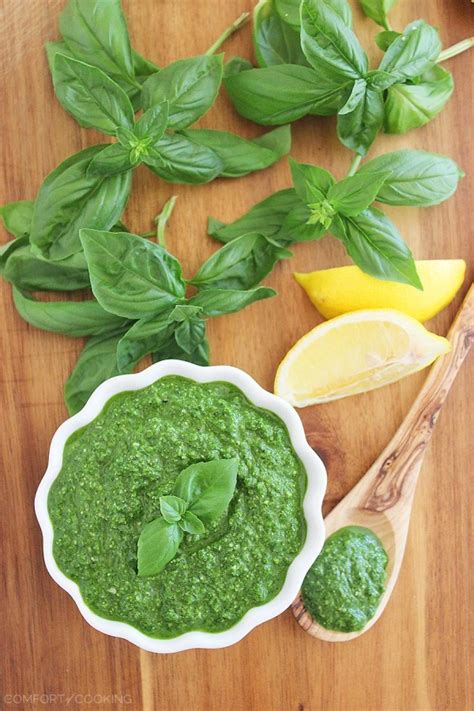 Spinach Basil Pesto The Comfort Of Cooking