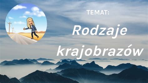 Rodzaje krajobrazów