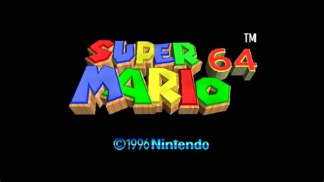 Super Mario 64 Ending And Credits Remix YouTube