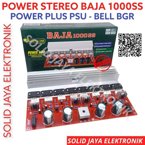 Jual Power Stereo Sanken Watt Power Baja Ss Plus Psu Bell