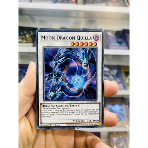 Thẻ Bài Yugioh Mã Lds3 En053 Moon Dragon Quilla Common 1st Edition Shopee Việt Nam