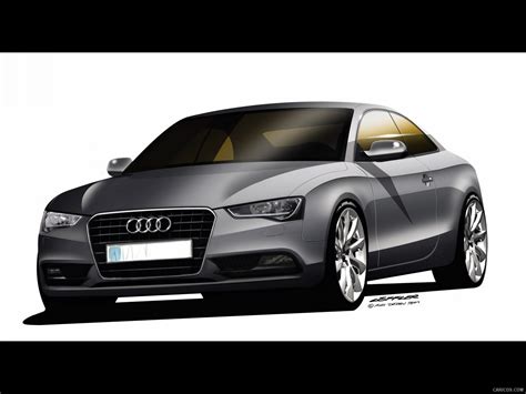 2012 Audi A5 Design Sketch Caricos