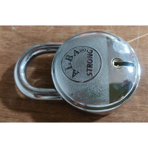 Levers Mm Alba Stainless Steel Round Padlock At Rs Piece In