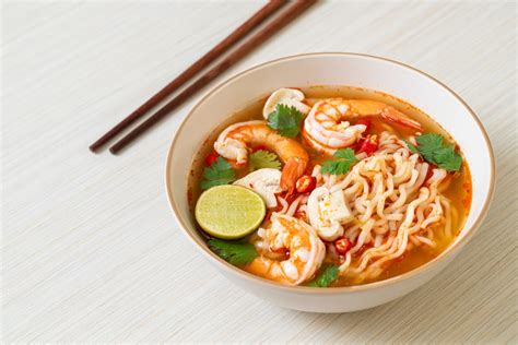 Shrimp Ramen Noodles 15 Minutes Ramen Bowl