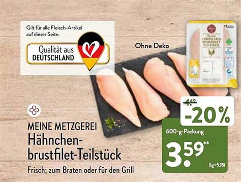 Hähnchen brustfilet teilstück Angebot bei ALDI Nord 1Prospekte de