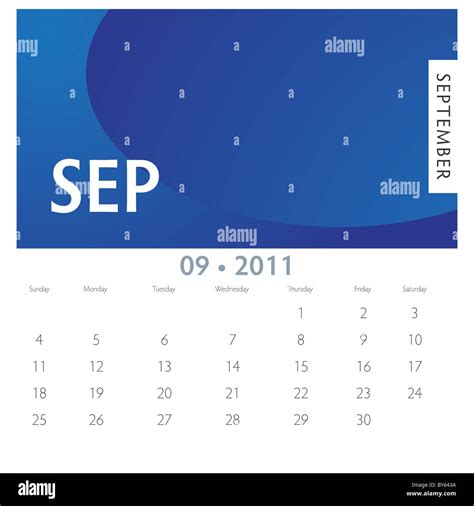 Calendar September 2011