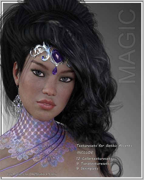 Magic For Gothic Accents ⋆ Freebies Daz 3d