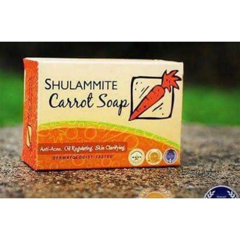 Shulamite Carrot Soap Shopee Philippines